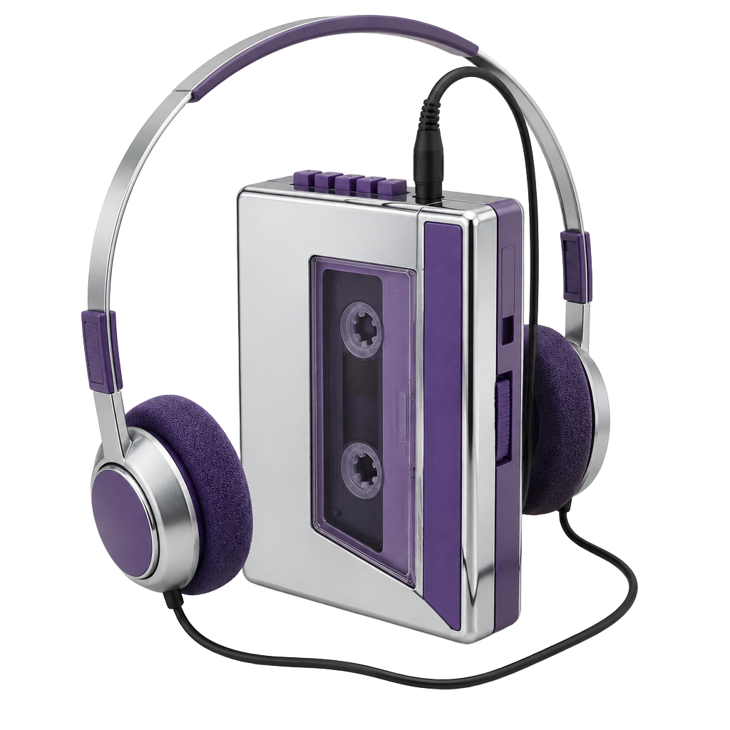 Chrome Cassette Player